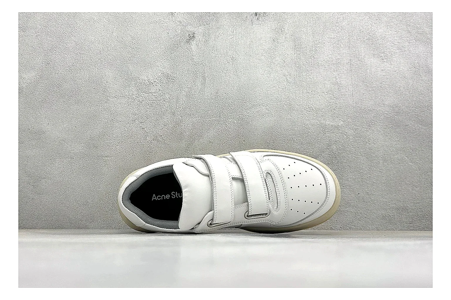 Acne Studios white velcro Sheetbase product record image thumbnail 2