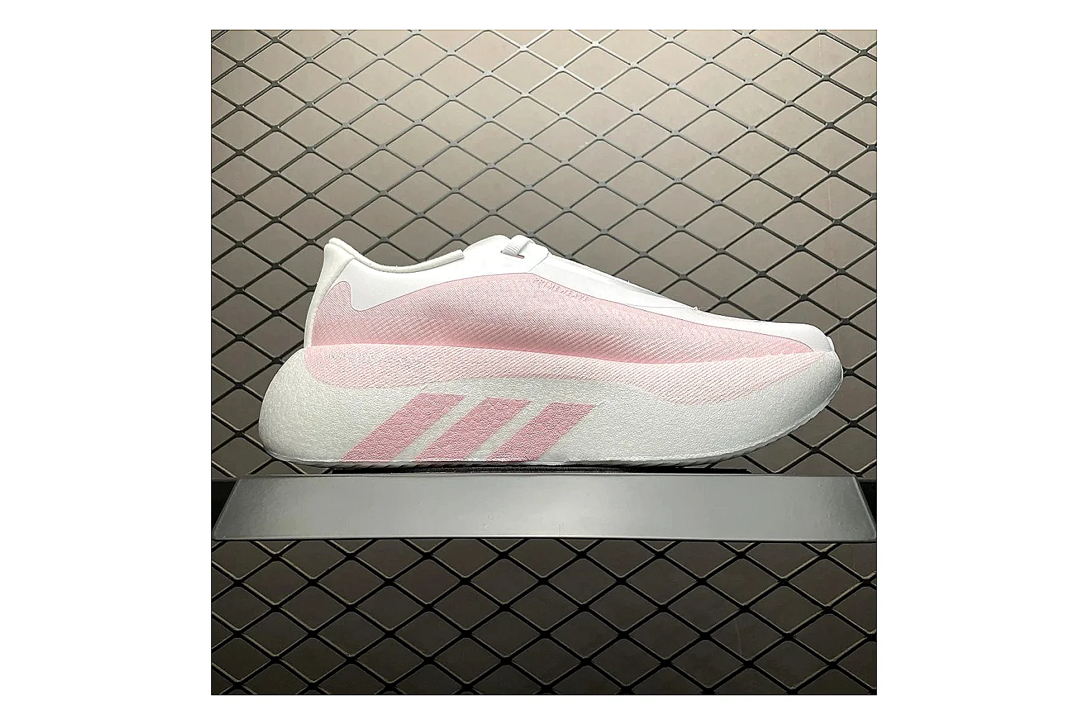 Adidas Adistar Cushion Pink Sheetbase record image with white pink adistar cushion runner with mixed upper and runner shape thumbnail 2