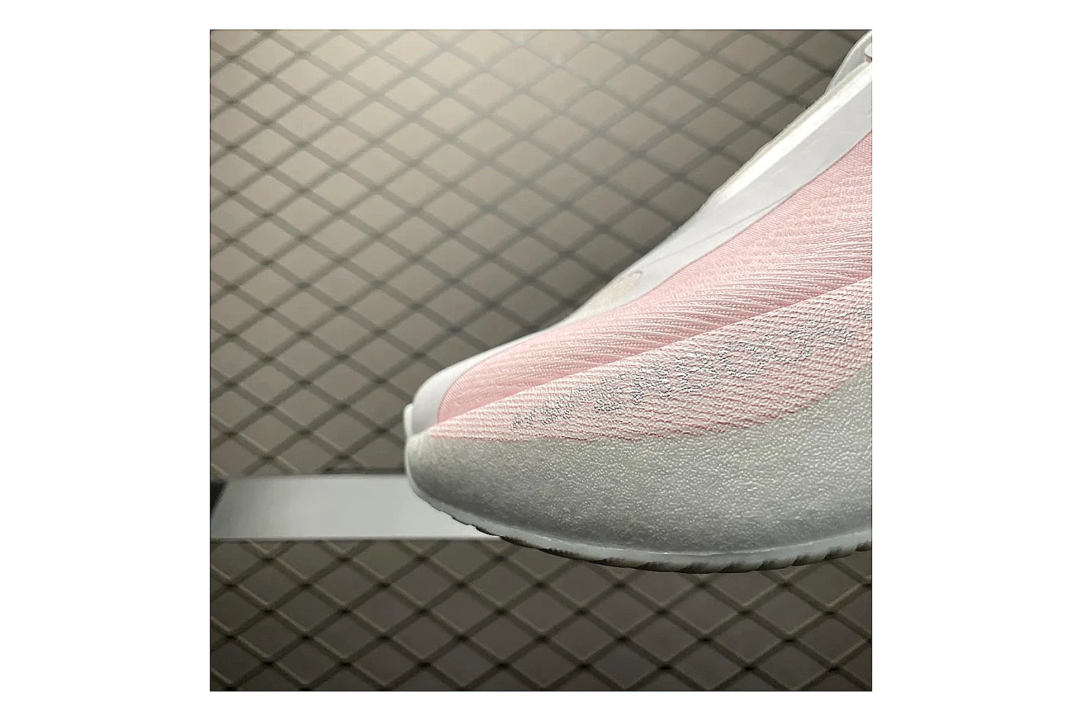Adidas Adistar Cushion Pink Sheetbase record image with white pink adistar cushion runner with mixed upper and runner shape thumbnail 5