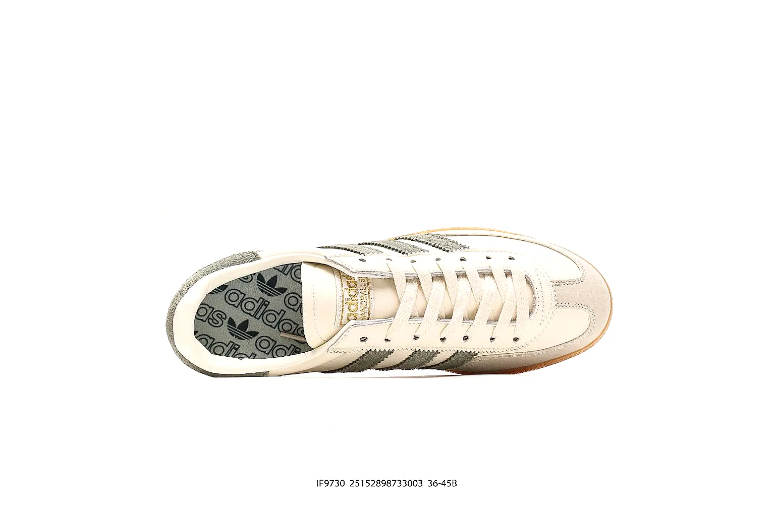 Kako Sheetbase record image for Adidas Beige Gold Terrace Sneaker thumbnail 3