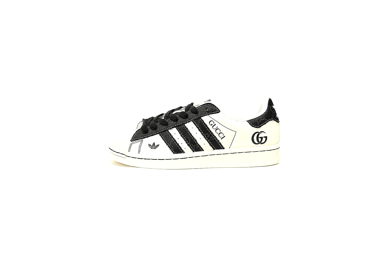Kako Sheetbase record image for Adidas Black White Terrace Sneaker thumbnail 2