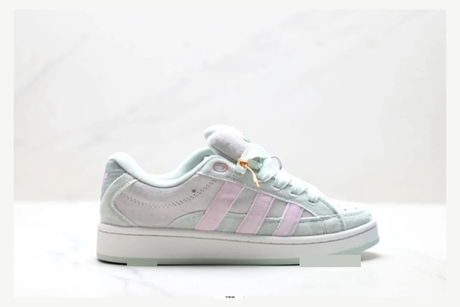 Adidas Campus Mint Pink Low Top spreadsheet record image SKU 1182167517
