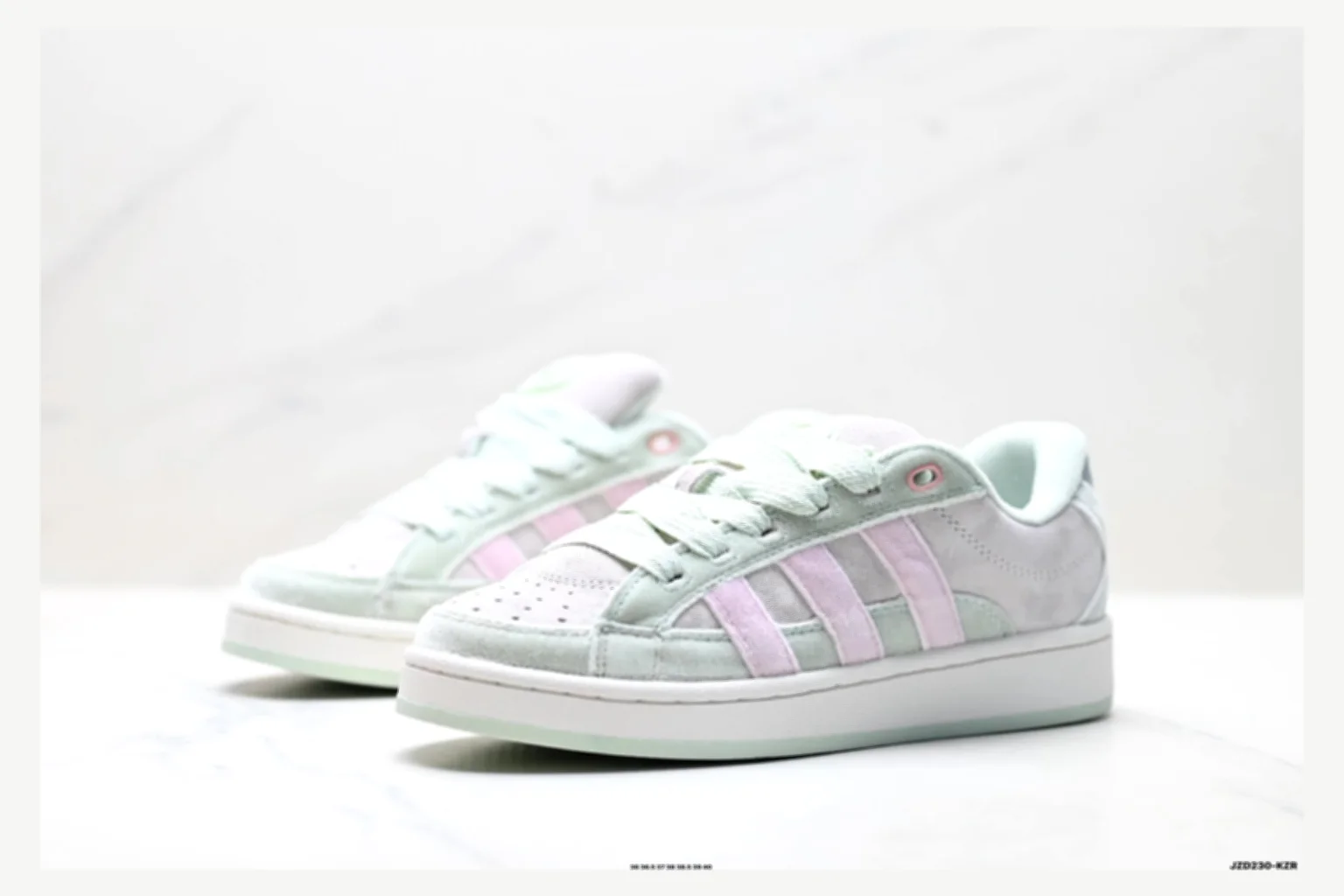Adidas Campus Mint Pink Low Top spreadsheet record image SKU 1182167517 thumbnail 3