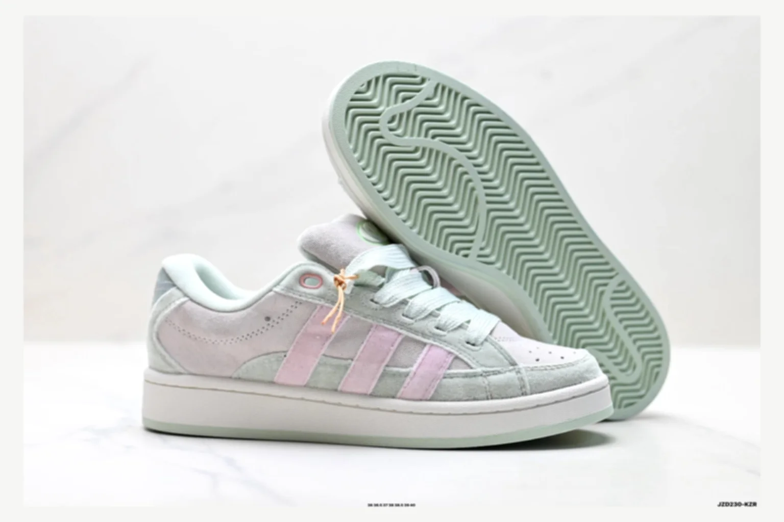 Adidas Campus Mint Pink Low Top spreadsheet record image SKU 1182167517 thumbnail 4