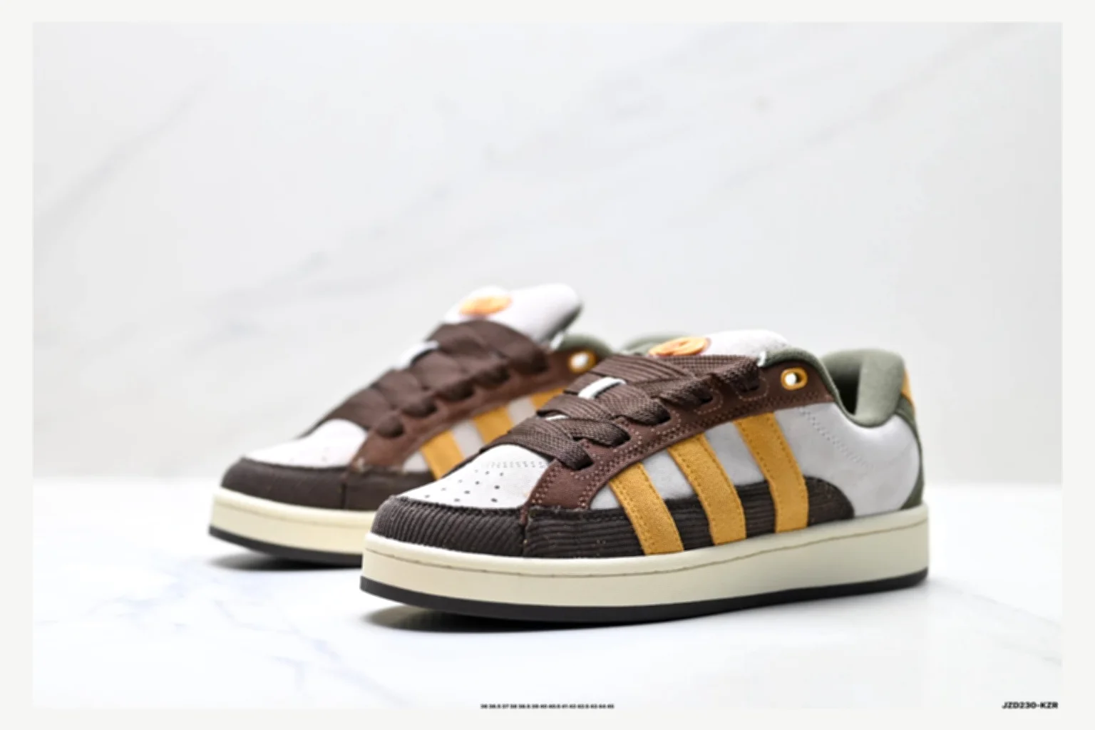 Adidas Campus Brown Yellow Low Top spreadsheet record image SKU 1182167515 thumbnail 3