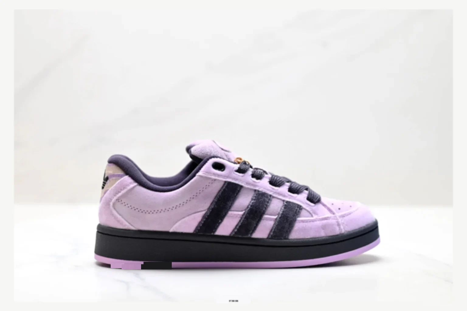 Adidas Campus Lavender Black Low Top spreadsheet record image SKU 1182167518