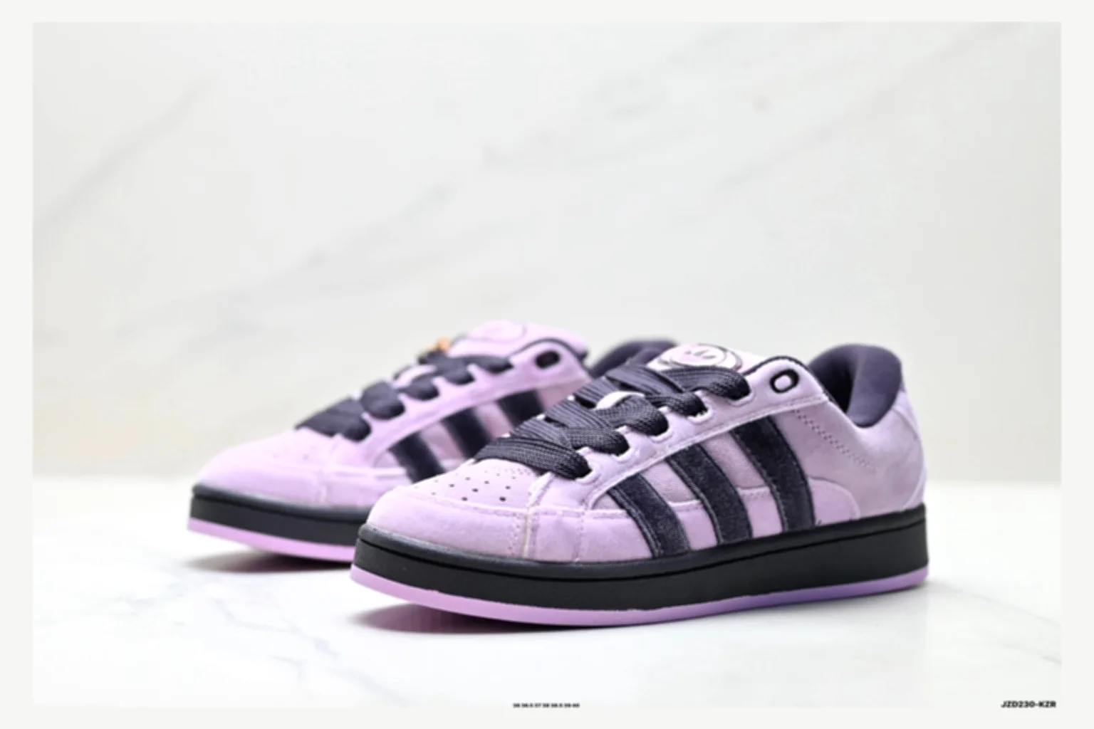 Adidas Campus Lavender Black Low Top spreadsheet record image SKU 1182167518 thumbnail 3