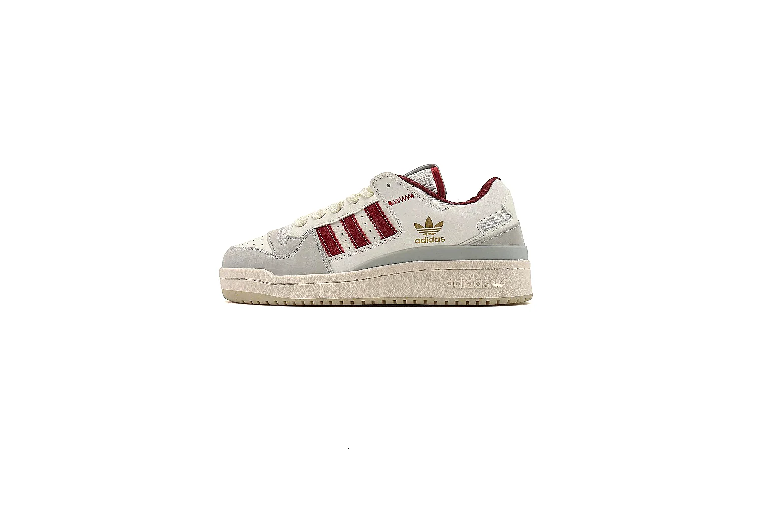 kakosheetbase.com Adidas White Burgundy Campus Low 0959 White Burgundy low-top product image