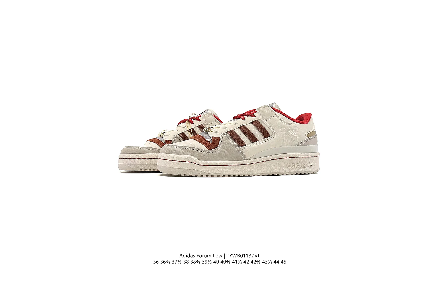 kakosheetbase.com Adidas Cream Red Low Platform 0862 Cream Red low-top product image thumbnail 6