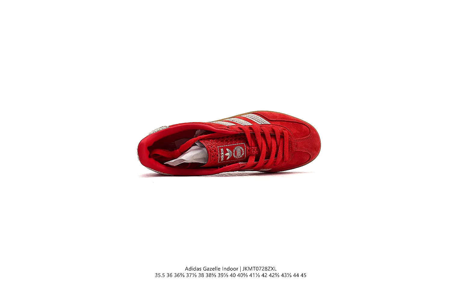 kakosheetbase.com Adidas Red Suede Terrace 1162 Red low-top product image thumbnail 3