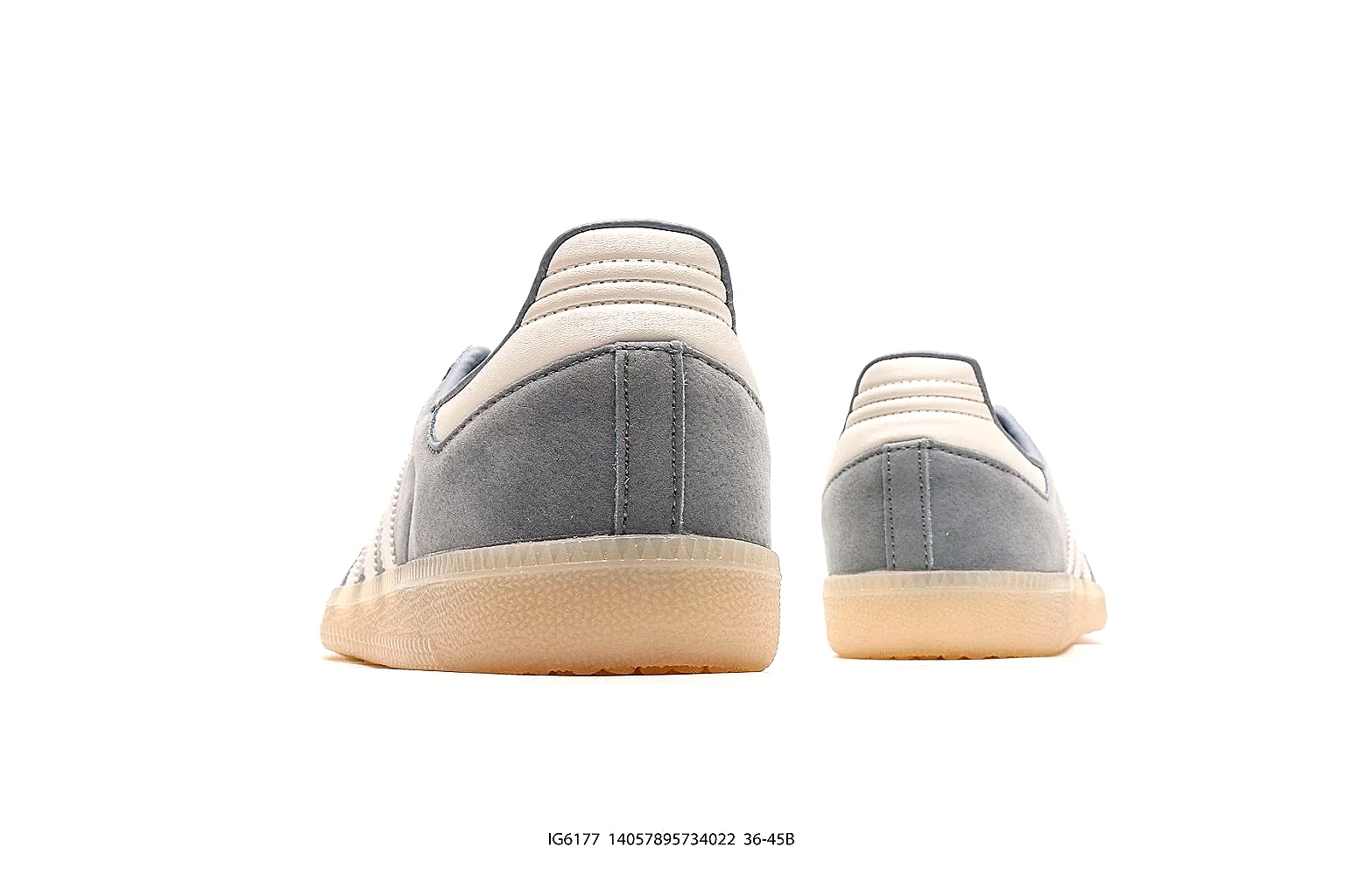 Kako Sheetbase record image for Adidas Gray White Terrace Sneaker thumbnail 5