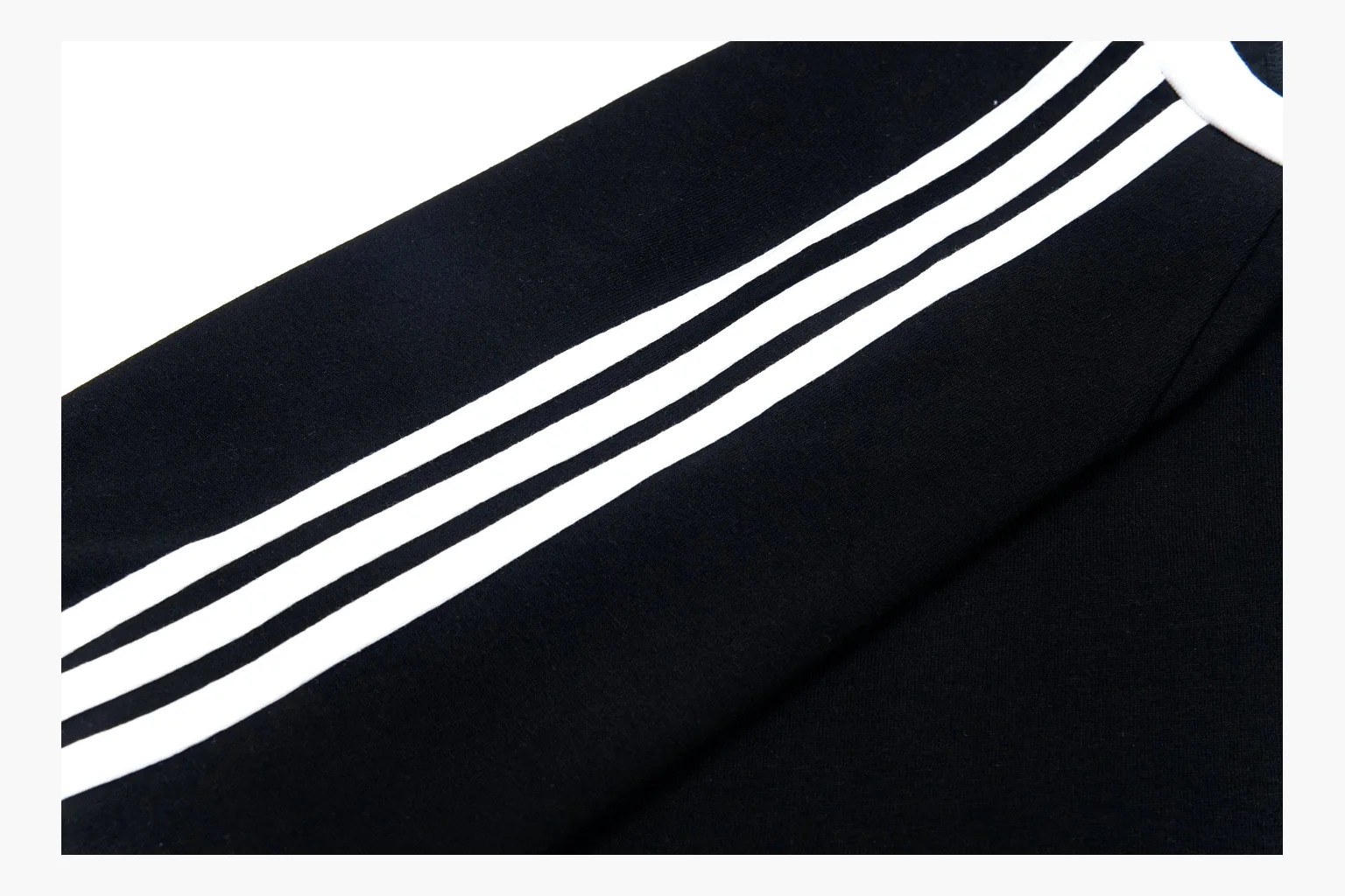 Adidas black white ringer tee spreadsheet record image thumbnail 2