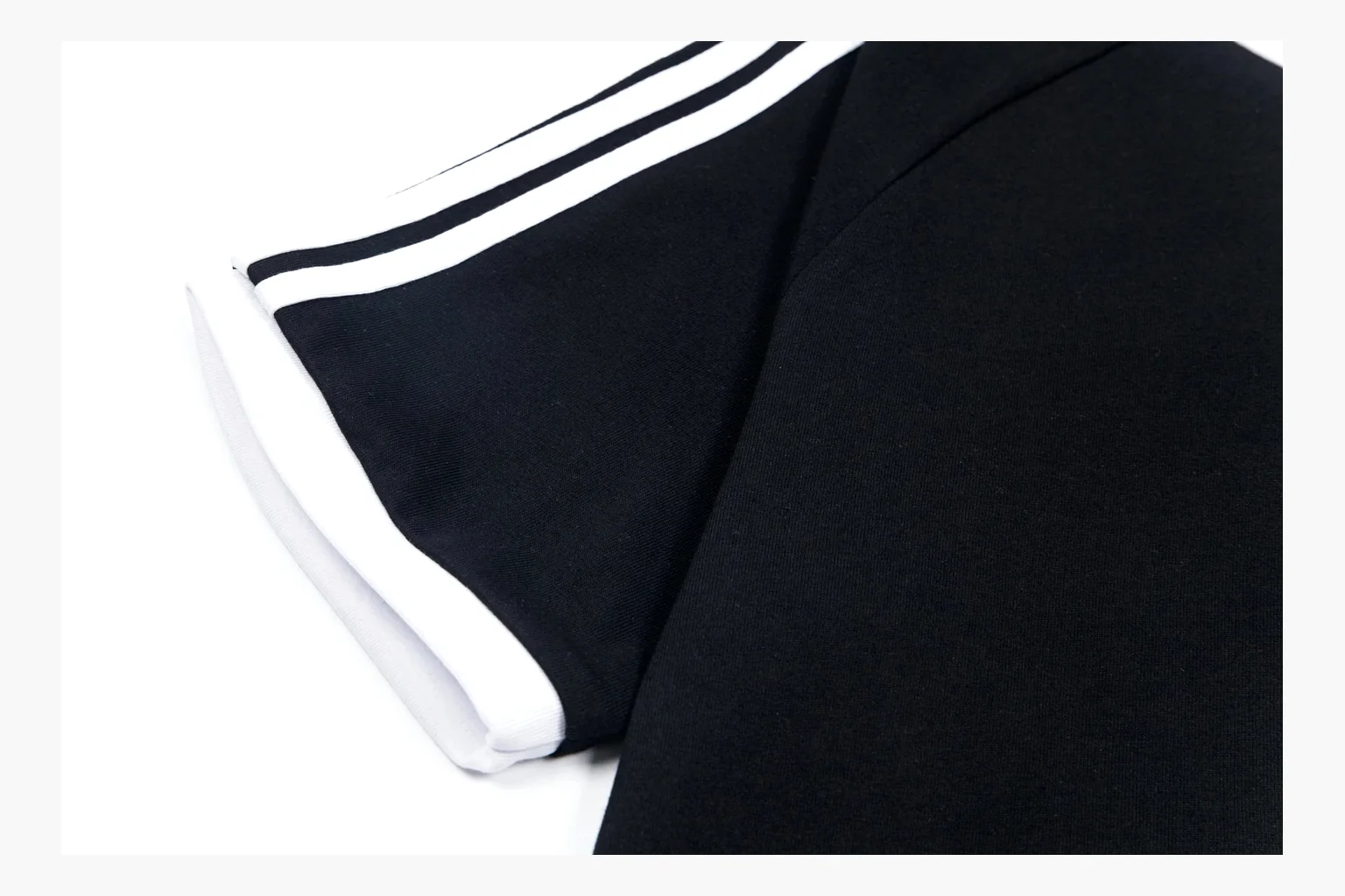 Adidas black white ringer tee spreadsheet record image thumbnail 5