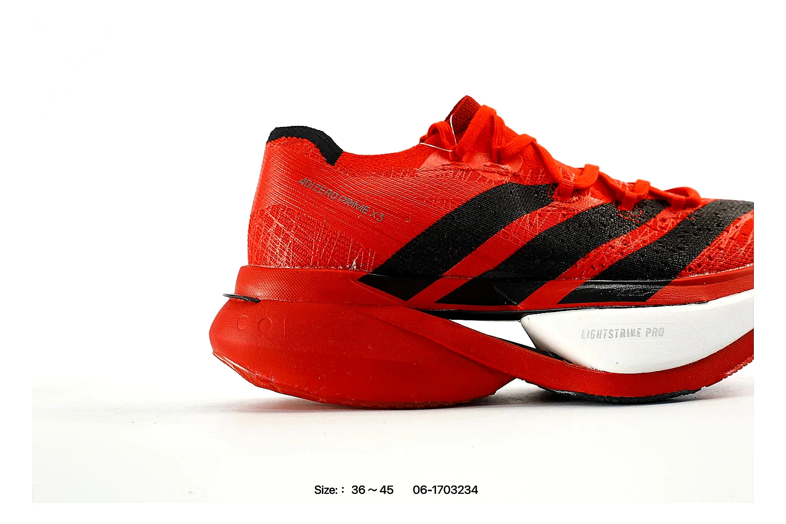kakosheetbase.com Adidas Red Black Performance Runner 1529 Red Black runner product image thumbnail 6