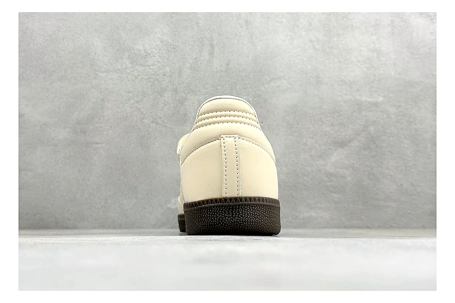 Adidas Samba Jane Cream spreadsheet record photo showing cream Mary Jane upper, dark gum outsole, Samba-style side stripes, and low strap silhouette thumbnail 3