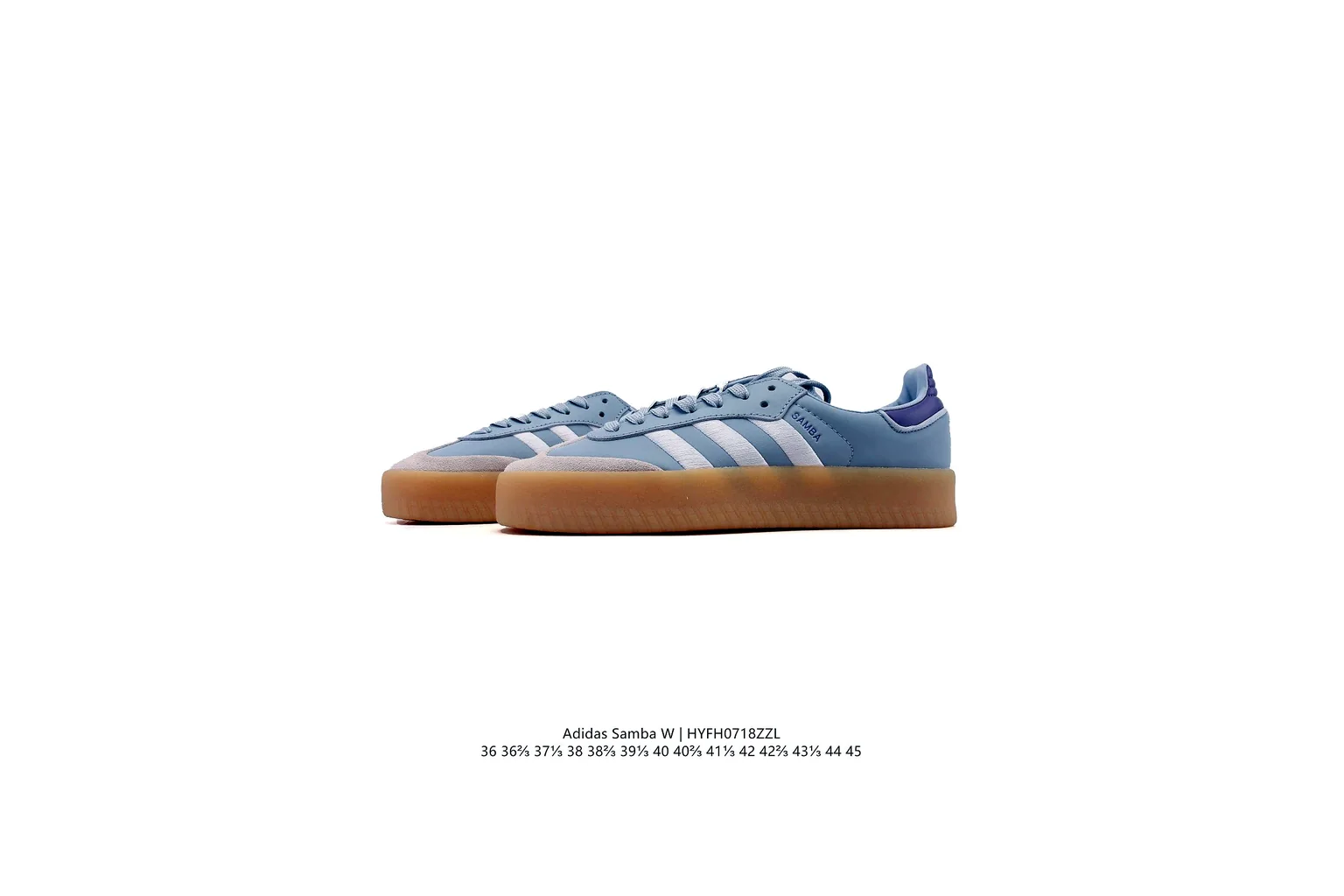 Adidas Handball Spezial Blue Gum gum sole terrace six photo view thumbnail 6