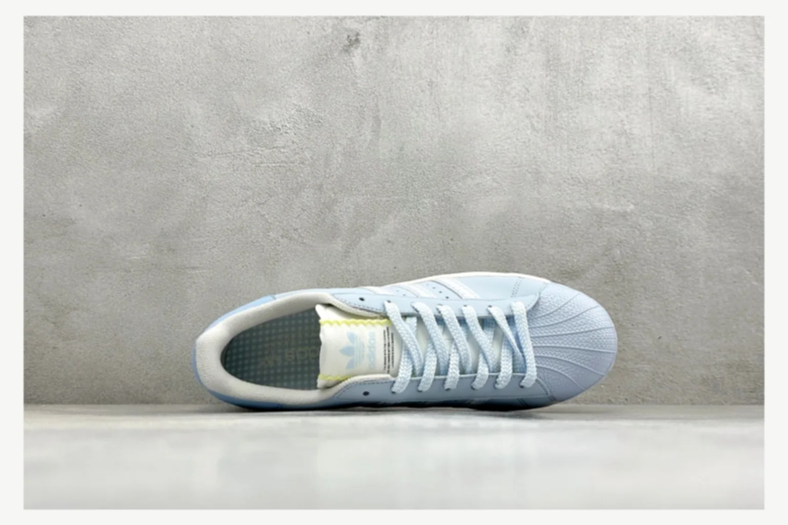 Adidas Superstar Light Blue Low Top spreadsheet record image SKU 1182167410 thumbnail 2
