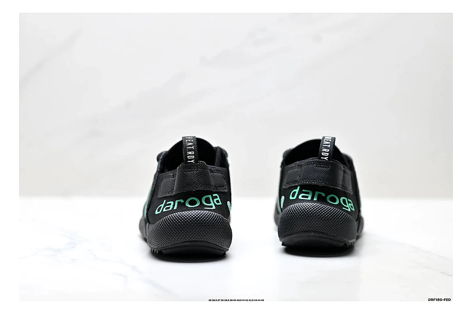 Adidas Terrex Daroga Black Green Sneakers spreadsheet record image with black green outdoor trail sneakers with mesh texture, side-profile shape, upper panel lines, and outsole detail thumbnail 3