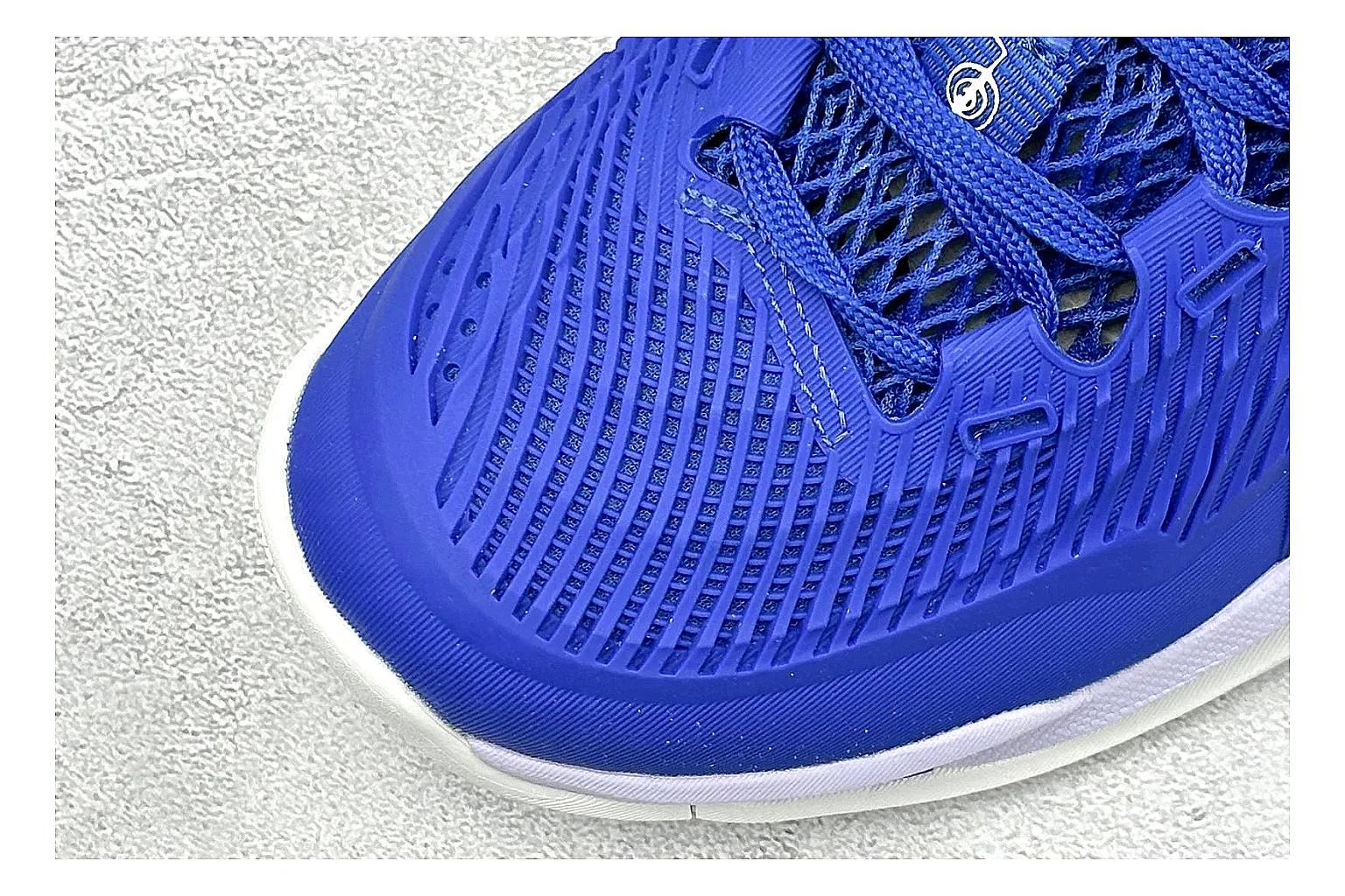 Asics Court FF Royal Blue spreadsheet record photo showing royal blue court upper, Asics side stripes, supportive sole wall, and stable tennis profile thumbnail 5