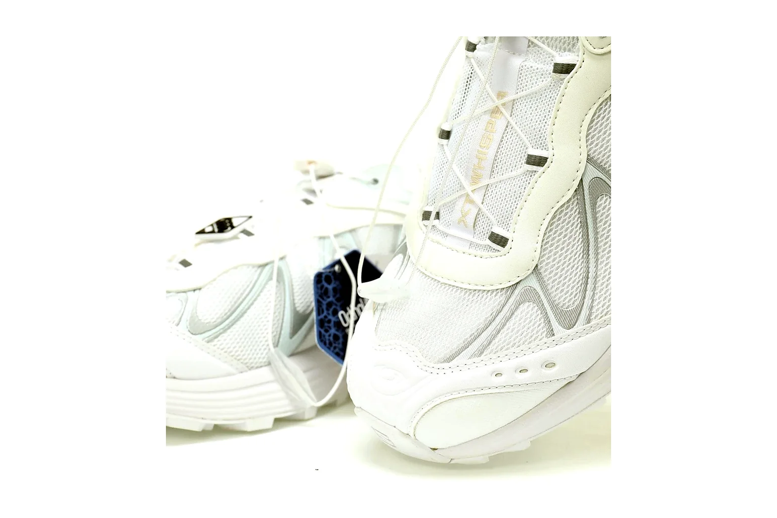 Asics Gel-Nimbus White Green cushioned runner six photo view thumbnail 5