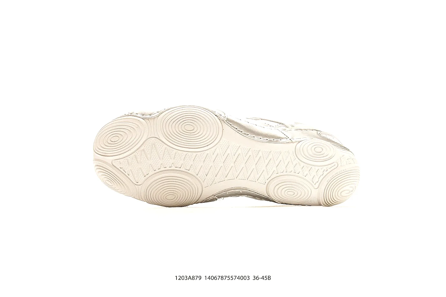 Asics Gel Runner Cream spreadsheet record photo showing cream mesh-leather runner upper, layered Asics panels, retro running shape, and cushioned sole thumbnail 4