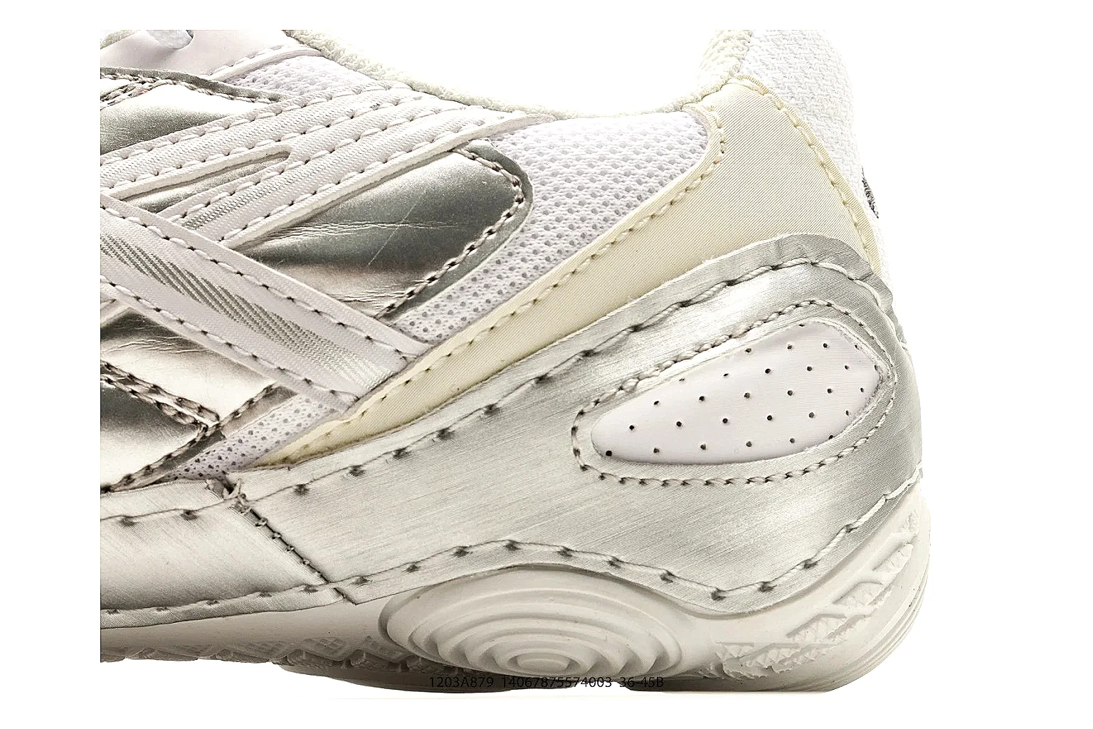 Asics Gel Runner Cream spreadsheet record photo showing cream mesh-leather runner upper, layered Asics panels, retro running shape, and cushioned sole thumbnail 5