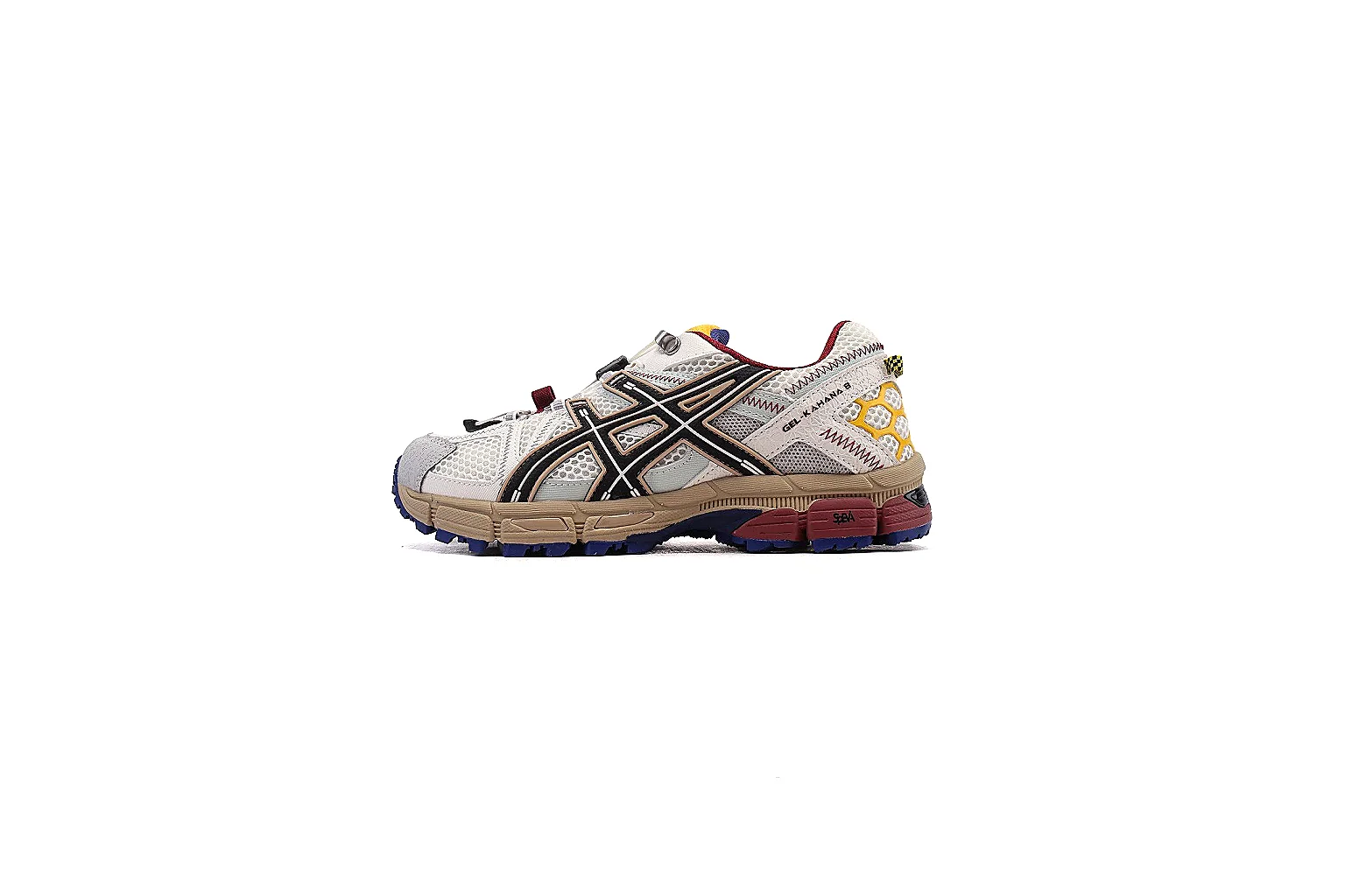 kakosheetbase.com Asics Cream Brown Gel Trail Runner 0974 Cream Brown runner product image