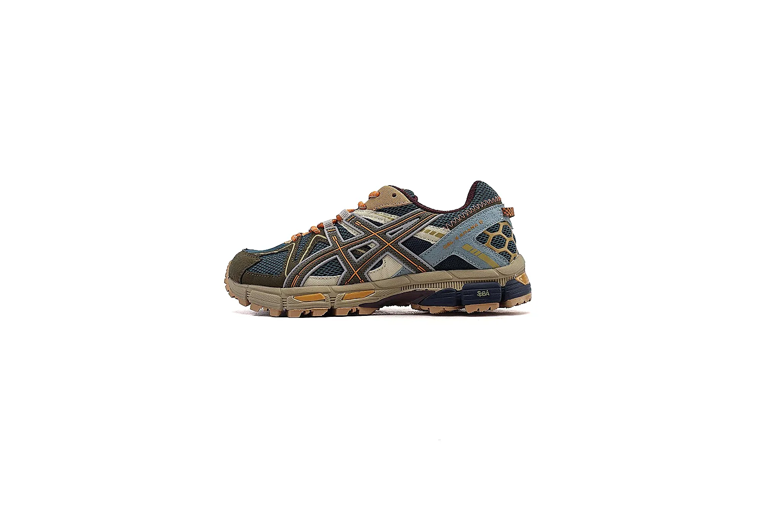 kakosheetbase.com Asics Grey Brown Gel Trail Runner 0982 Grey Brown runner product image