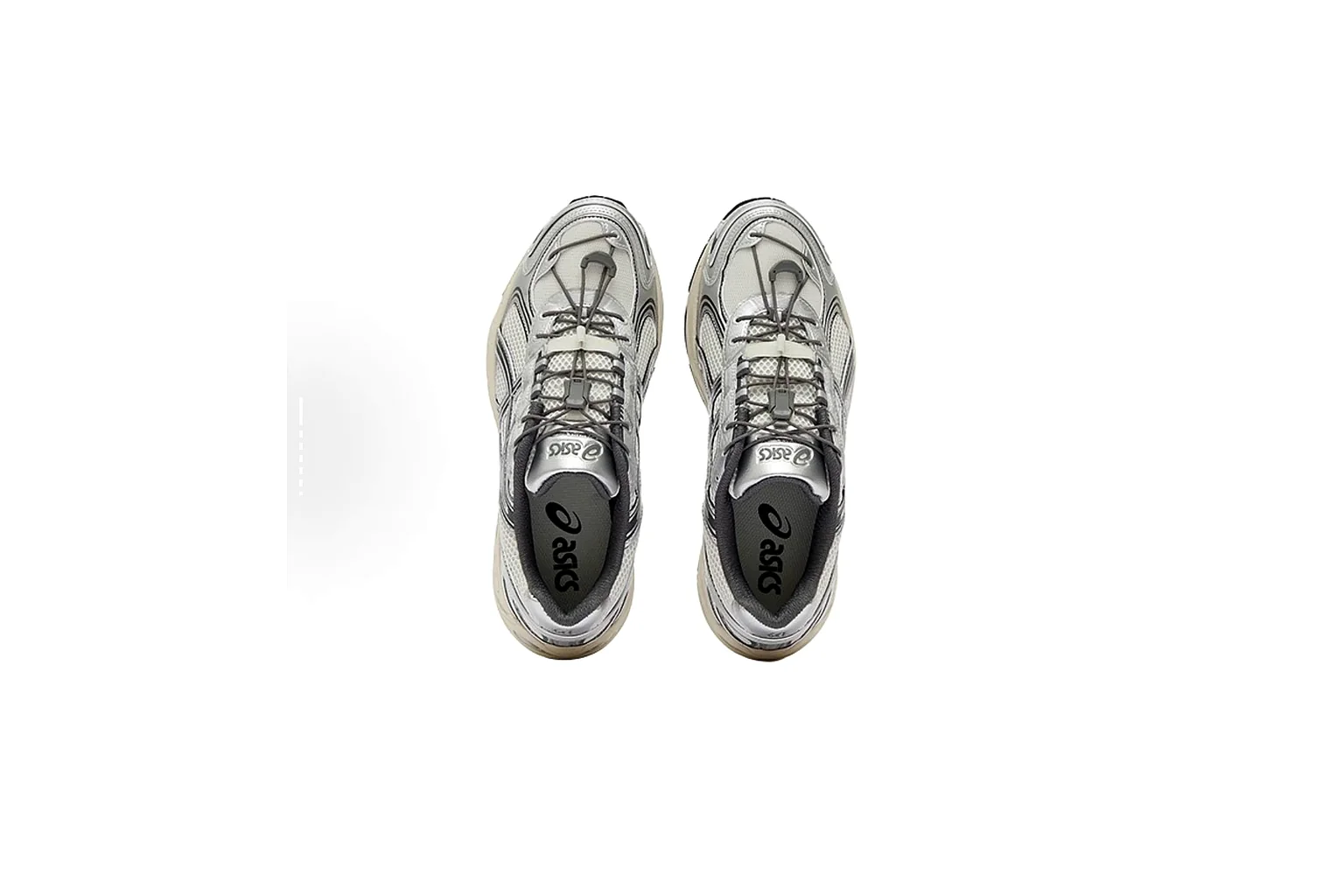Asics Gel-Kayano 14 Silver Grey gel runner six photo view thumbnail 2