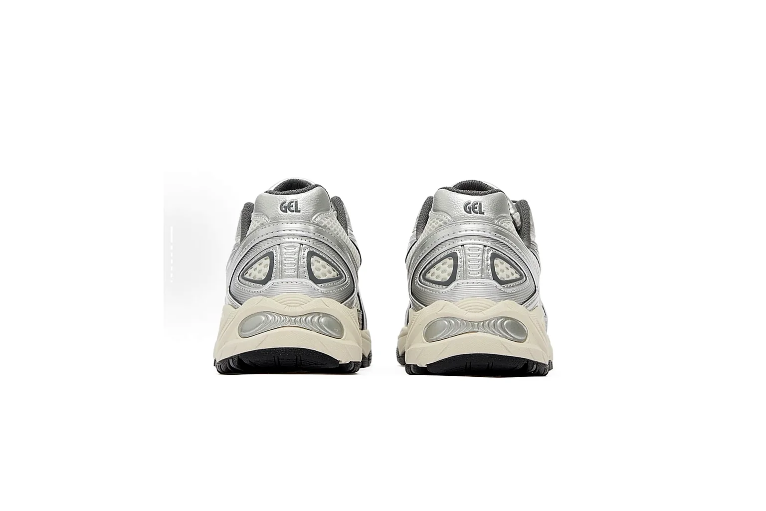 Asics Gel-Kayano 14 Silver Grey gel runner six photo view thumbnail 3