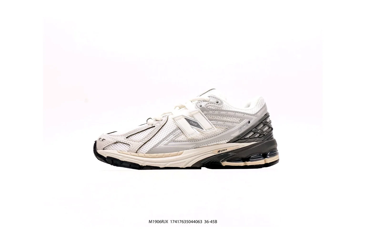 Asics Gel-Kayano 14 White Black gel runner six photo view