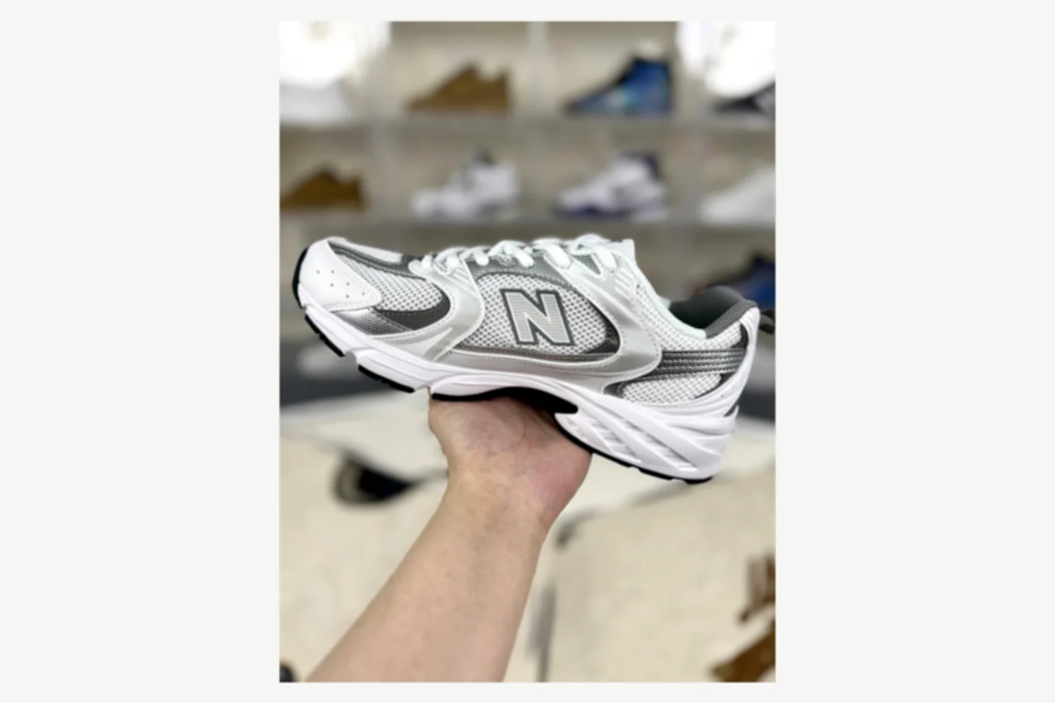 New Balance 530 Gray Blue Runner spreadsheet record image SKU 1194924594 thumbnail 2