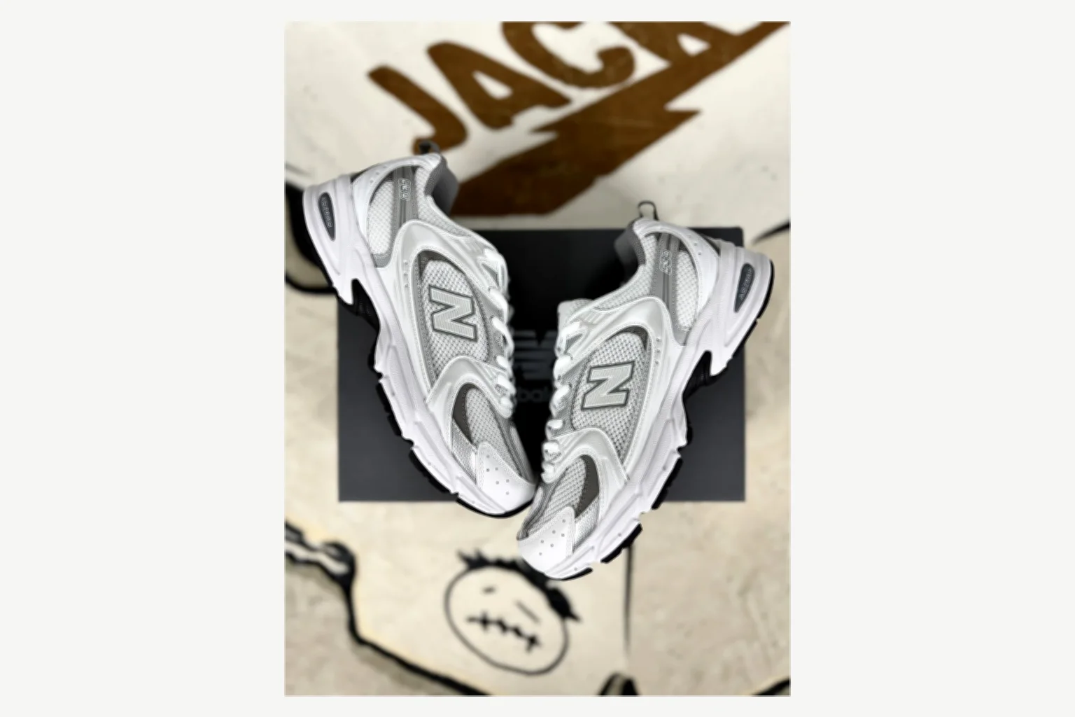 New Balance 530 Gray Blue Runner spreadsheet record image SKU 1194924594 thumbnail 5
