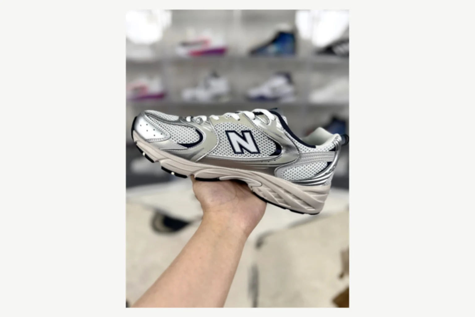 New Balance 530 White Black Runner spreadsheet record image SKU 1194924648 thumbnail 2