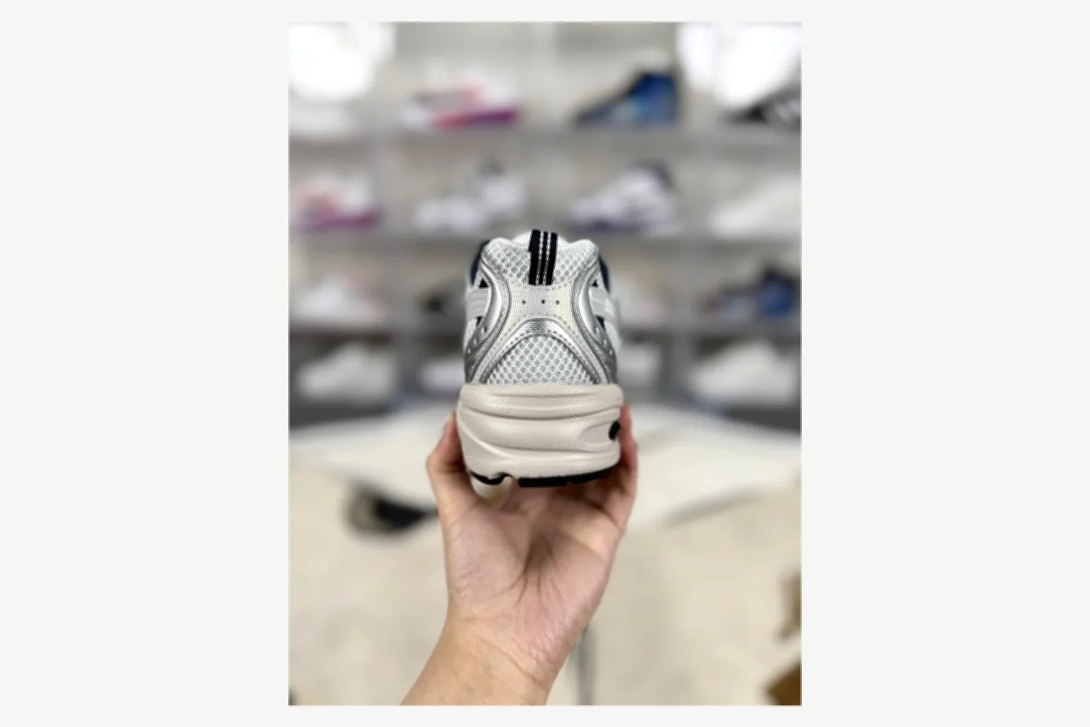New Balance 530 White Black Runner spreadsheet record image SKU 1194924648 thumbnail 3