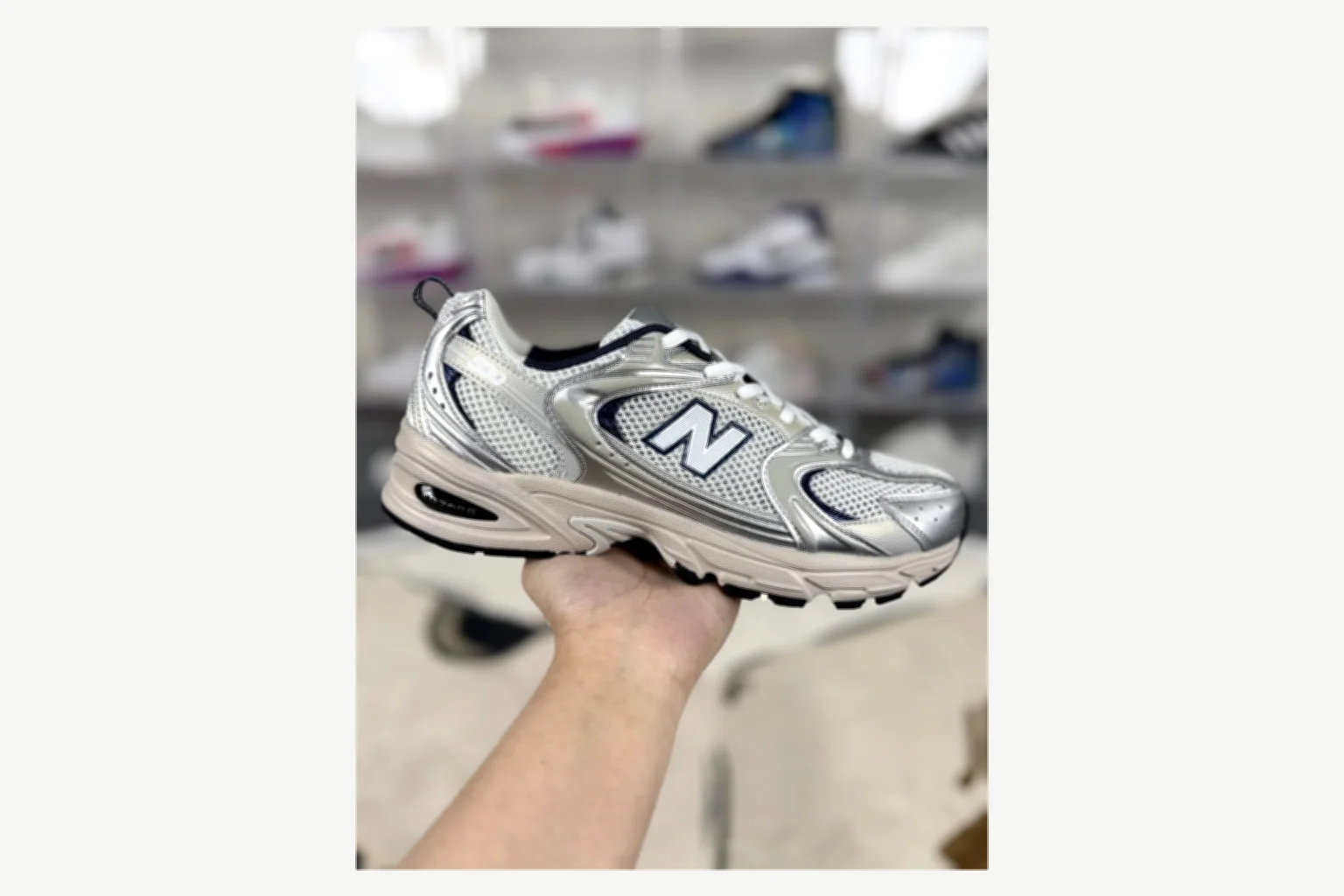 New Balance 530 White Black Runner spreadsheet record image SKU 1194924648 thumbnail 6