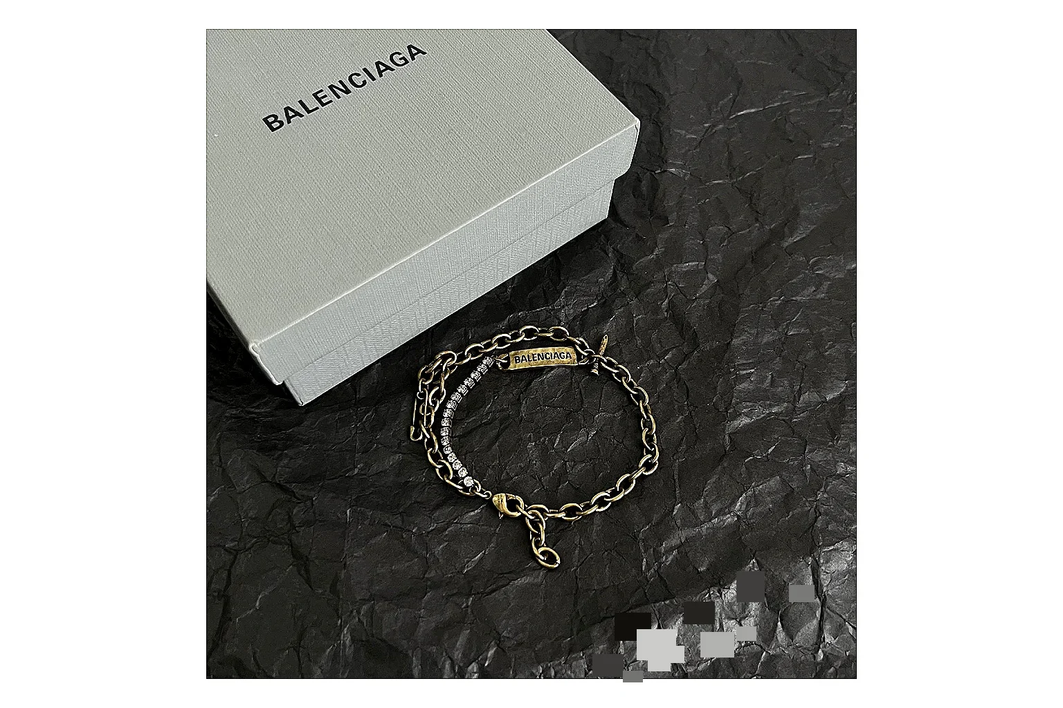 Balenciaga Logo Accessory Mixed Accessory spreadsheet record image SKU 1194847587