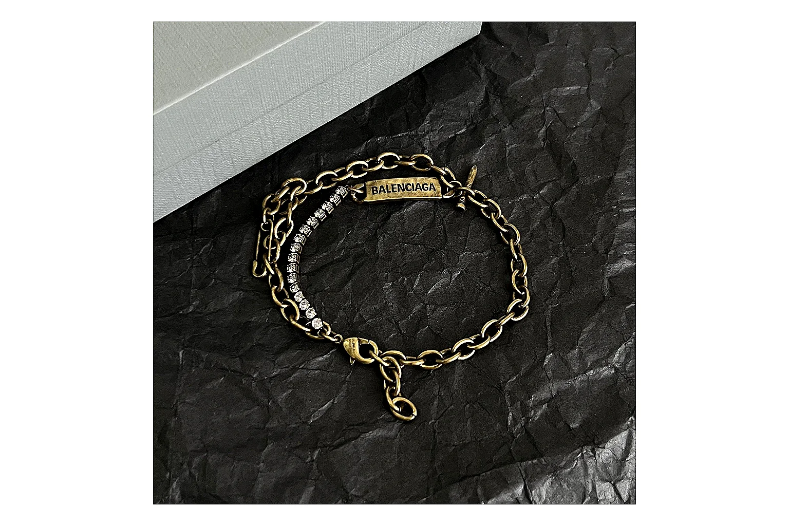 Balenciaga Logo Accessory Mixed Accessory spreadsheet record image SKU 1194847587