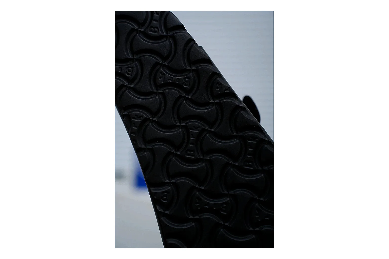Birkenstock Arizona Black Cork Slide Sheetbase record image with adjustable buckles, contoured footbed and dark outsole for versatile casual looks