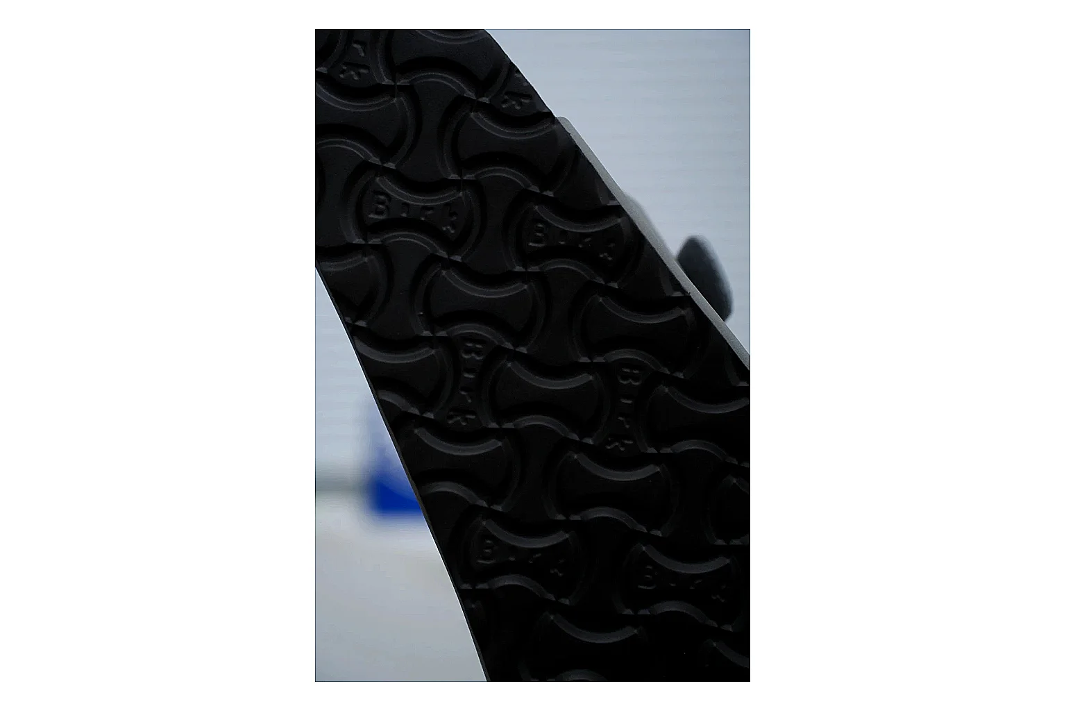 Birkenstock Arizona Charcoal Cork Slide Sheetbase record image with adjustable buckles, molded cork footbed and dark outsole for understated everyday style thumbnail 4