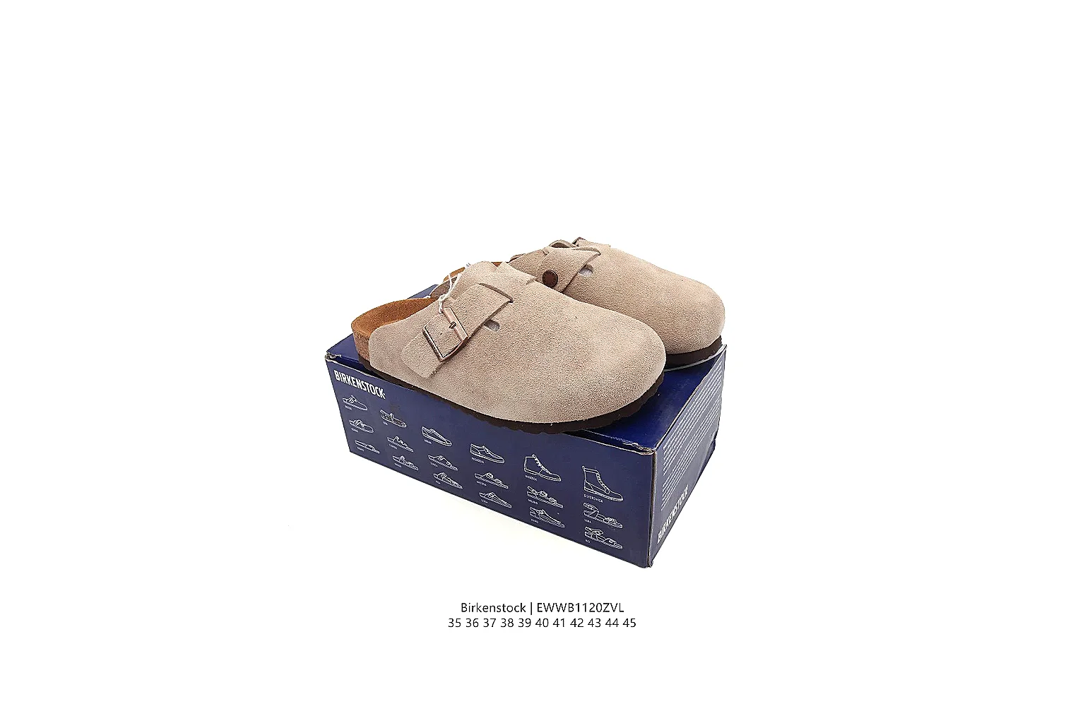 kakosheetbase.com Birkenstock Beige Suede Clog 0873 Beige mule product image thumbnail 5