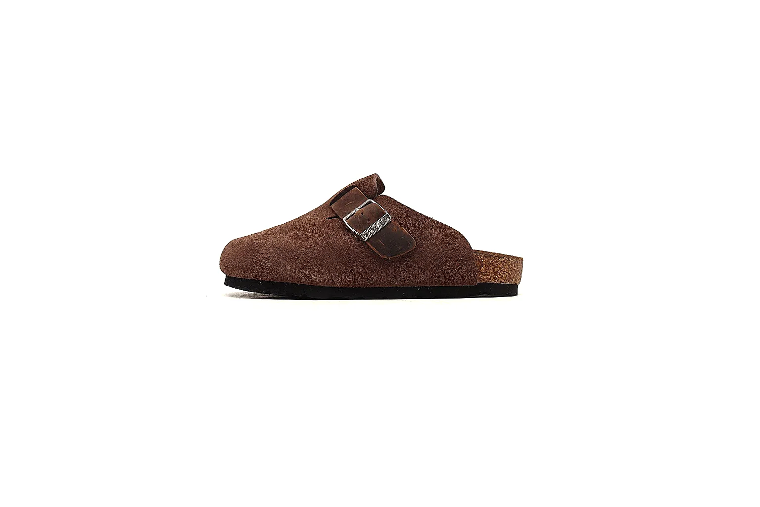 kakosheetbase.com Birkenstock Brown Suede Clog 0876 Brown mule product image