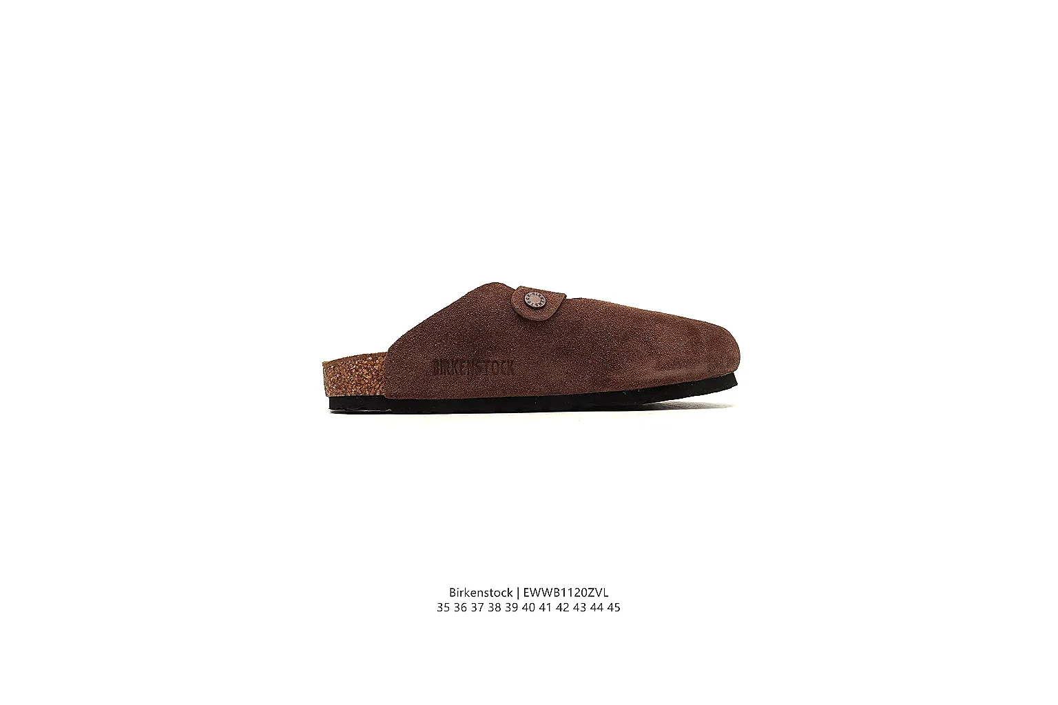 kakosheetbase.com Birkenstock Chestnut Suede Clog 0867 Chestnut mule product image thumbnail 2
