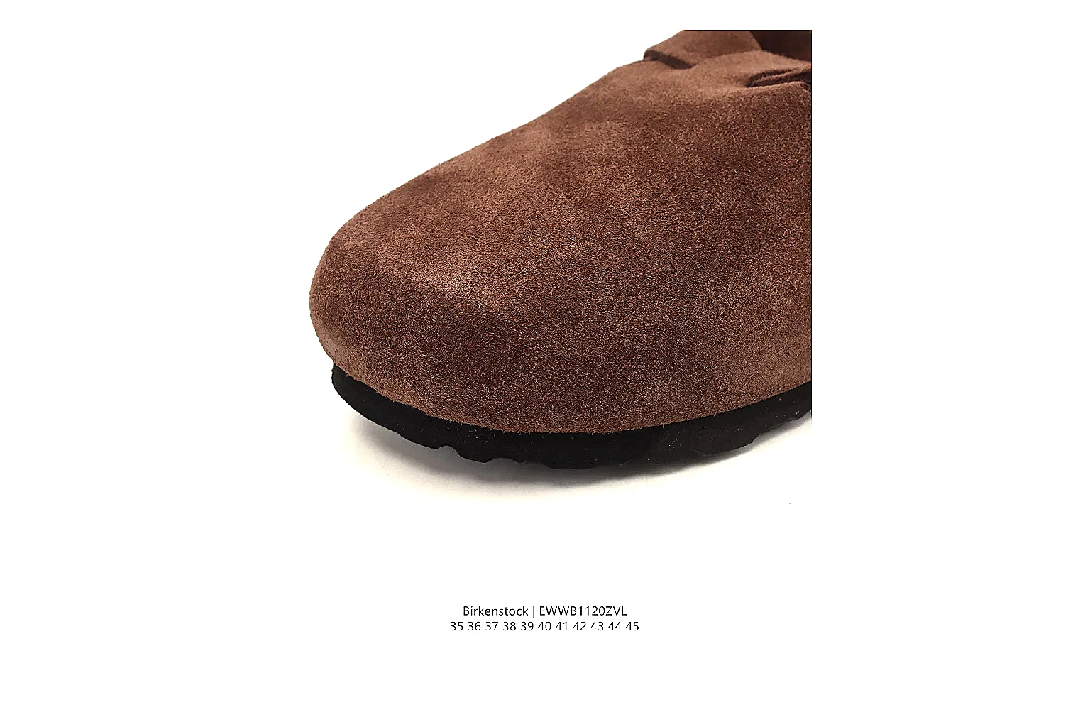 kakosheetbase.com Birkenstock Chestnut Suede Clog 0867 Chestnut mule product image