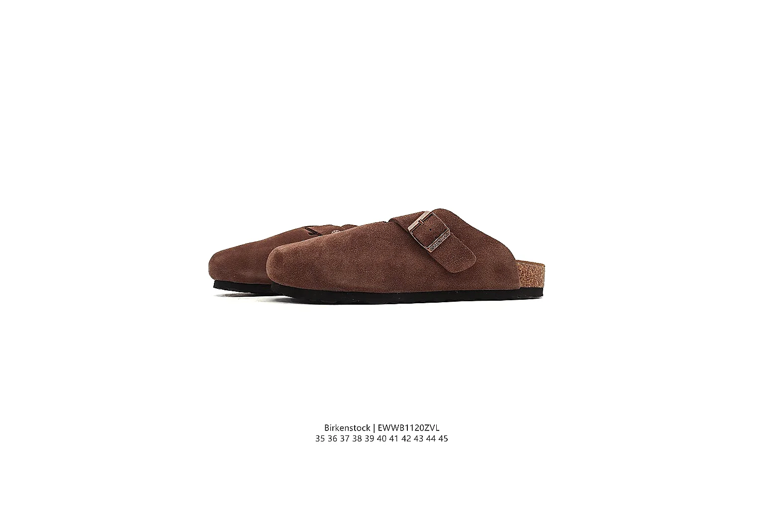 kakosheetbase.com Birkenstock Chestnut Suede Clog 0867 Chestnut mule product image thumbnail 6