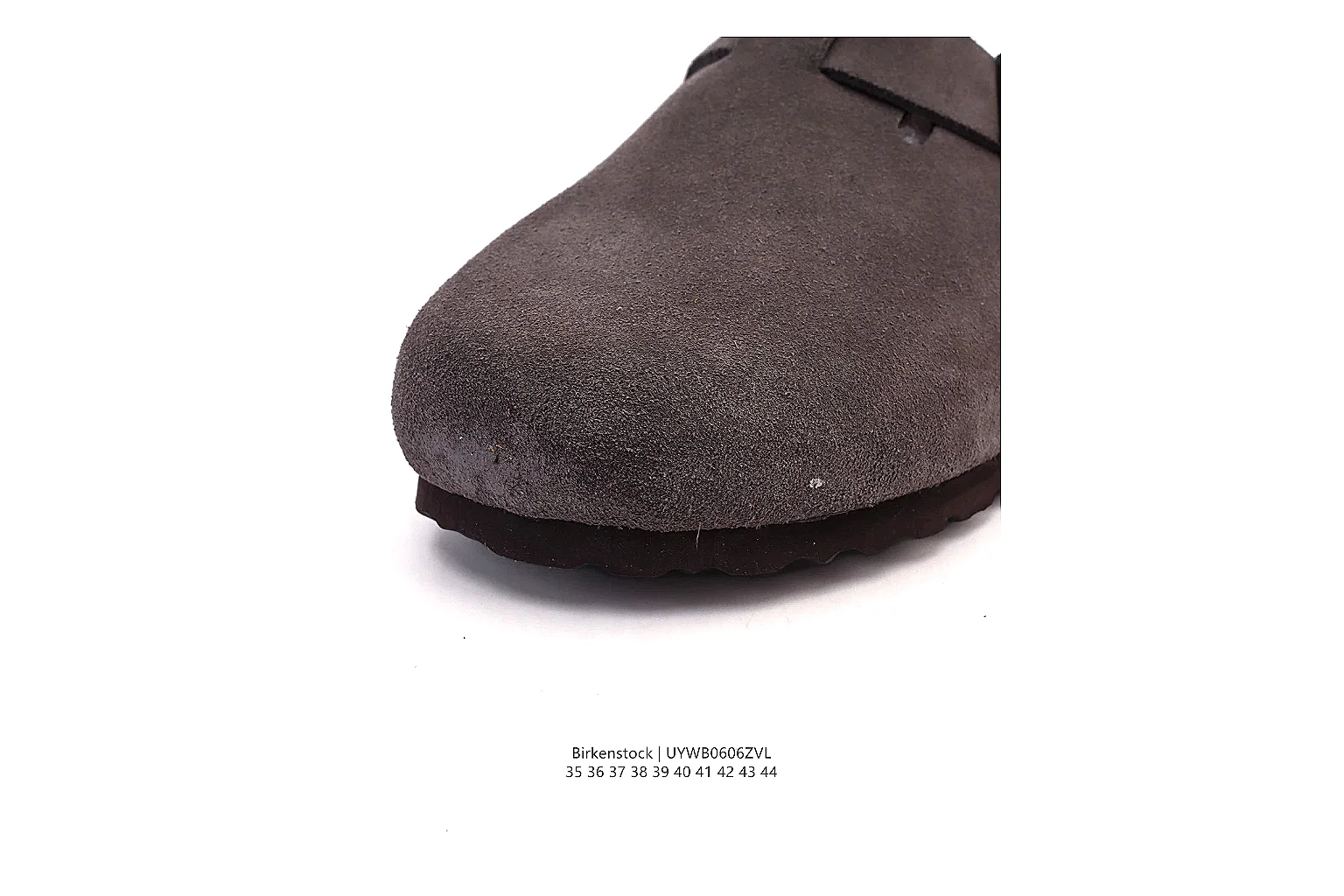 kakosheetbase.com Birkenstock Dark Grey Suede Clog 0889 Dark Grey mule product image