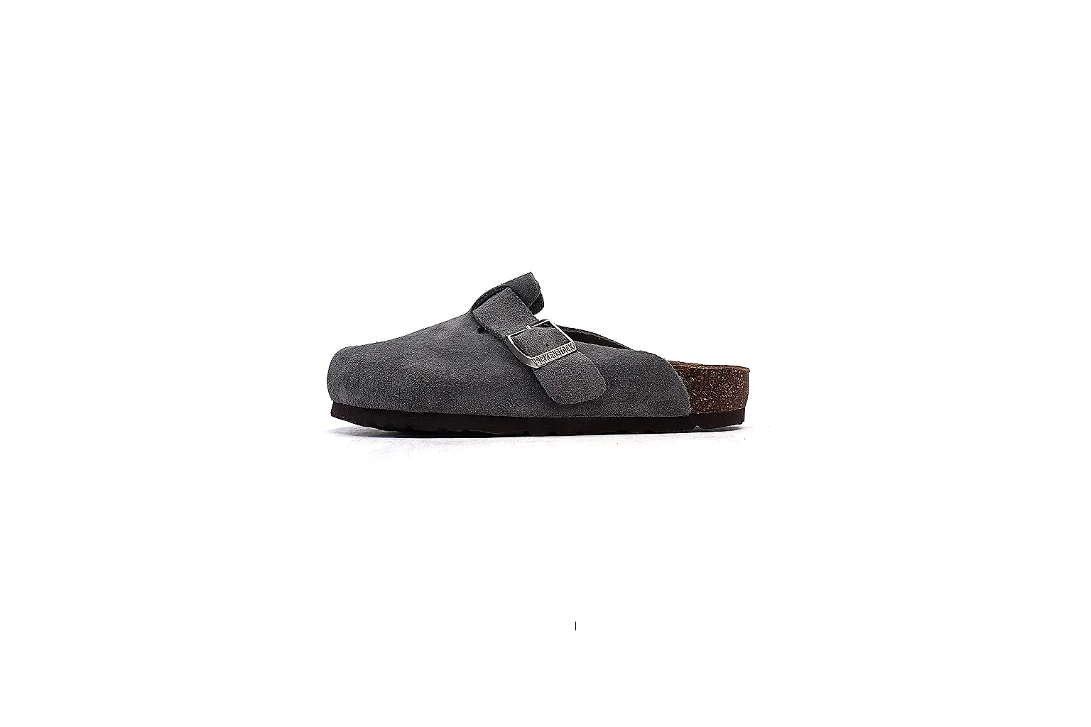 kakosheetbase.com Birkenstock Grey Suede Clog 0903 Grey mule product image