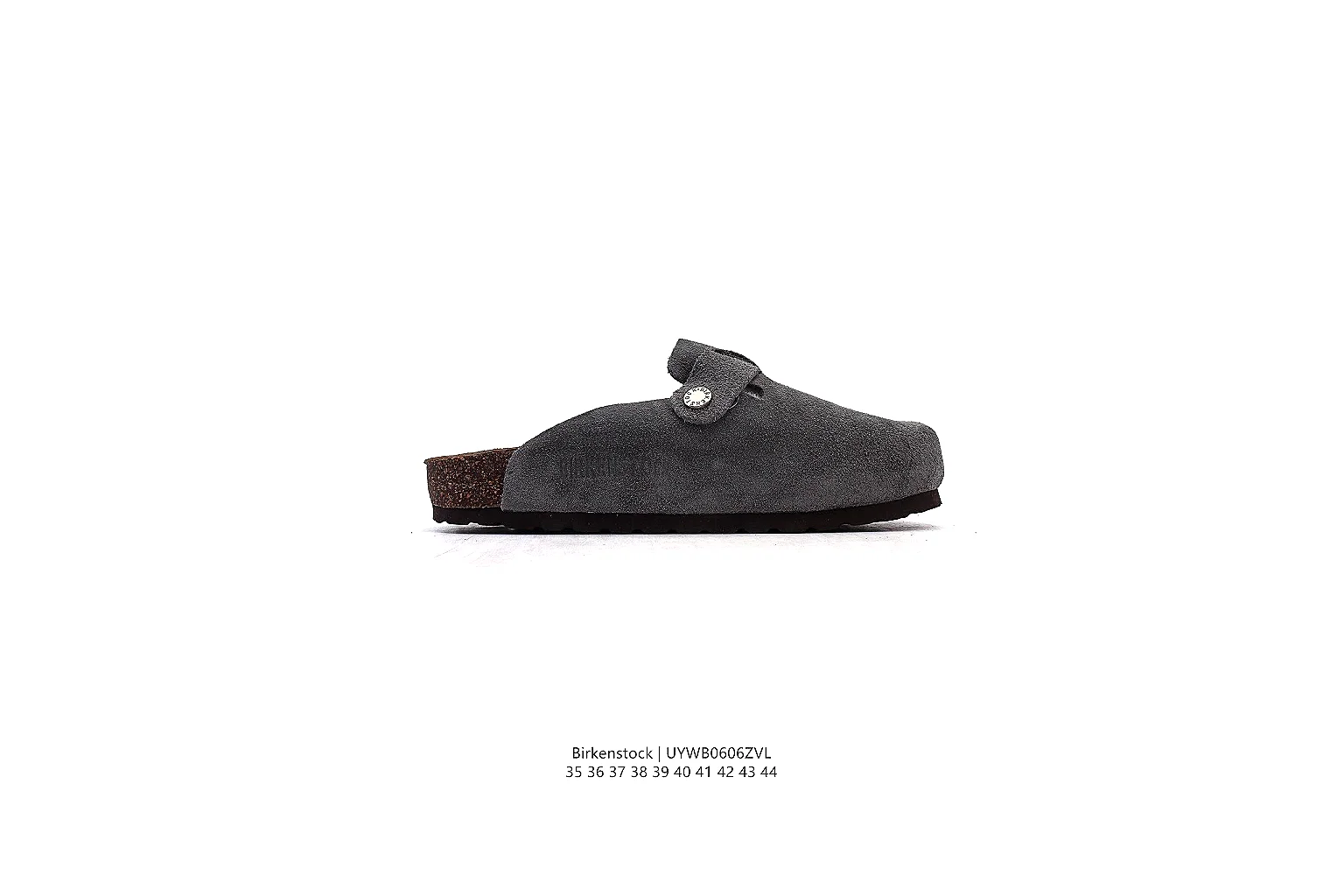 kakosheetbase.com Birkenstock Grey Suede Clog 0903 Grey mule product image thumbnail 2