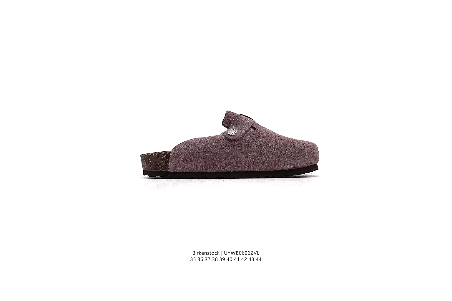 kakosheetbase.com Birkenstock Mauve Suede Clog 0896 Mauve mule product image thumbnail 2