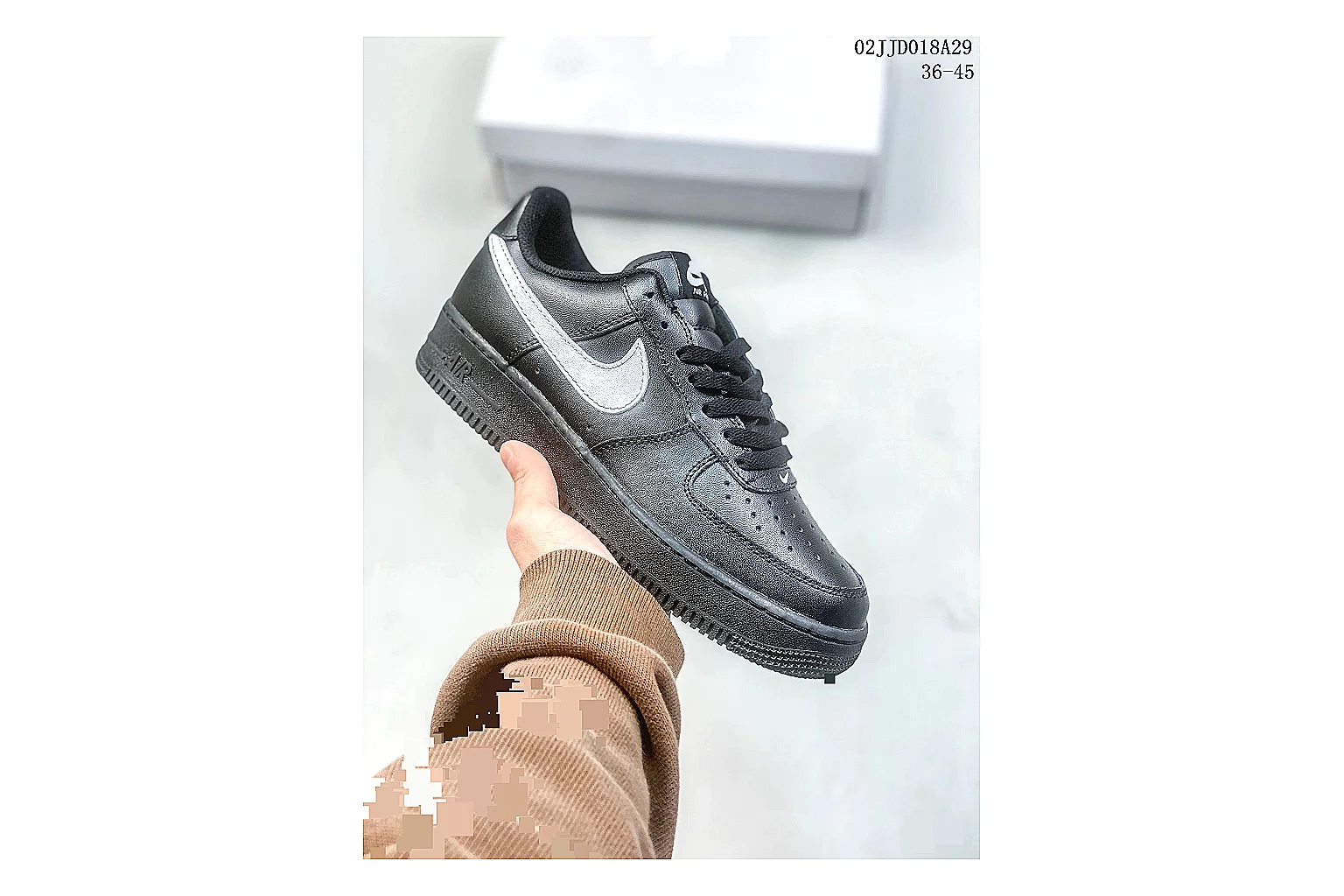 kakosheetbase.com Black Black Leather Low Low Top spreadsheet record six-photo gallery thumbnail 2